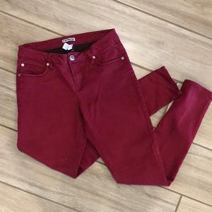 Express Red jeans